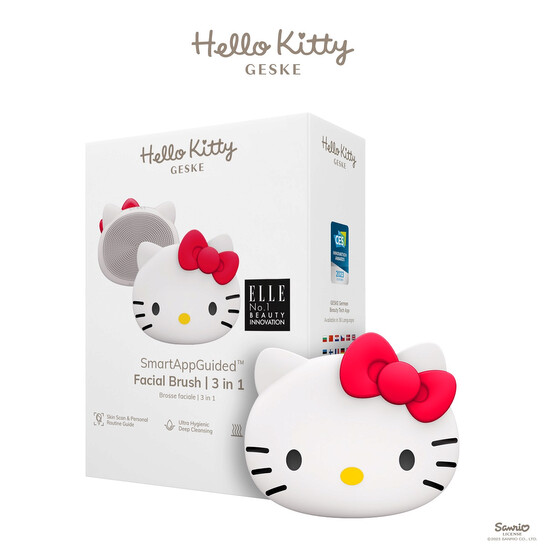 Geske x Hello Kitty SmartAppGuided Facial Brush 3 in 1