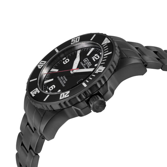 Gevril Canal Street Automatic Black Dial Men's Watch 46603B