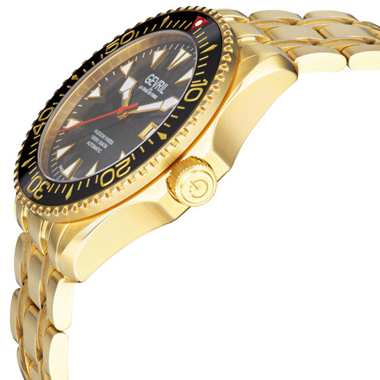 Gevril Hudson Yards Automatic Black Dial Men's Watch 48804