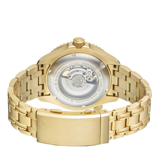 Gevril Hudson Yards Automatic Black Dial Men's Watch 48804 - Main Image