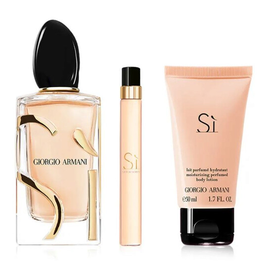 Giorgio Armani Ladies Si Gift Set Fragrances 3614274337037