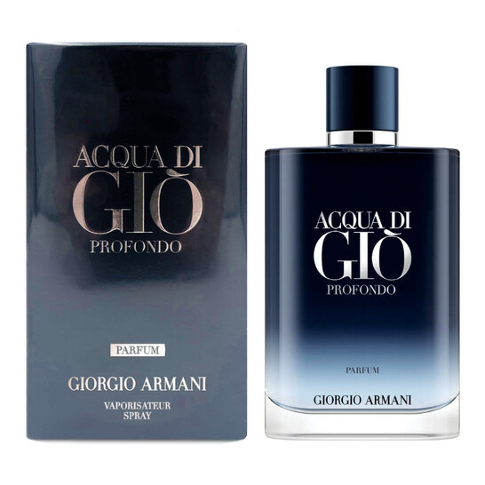 香水(男性用) ACQUA DI GIO PROFONDO 75ml Giorgio Armani Men's Acqua Di Gio Profondo Parfum 6.8 oz