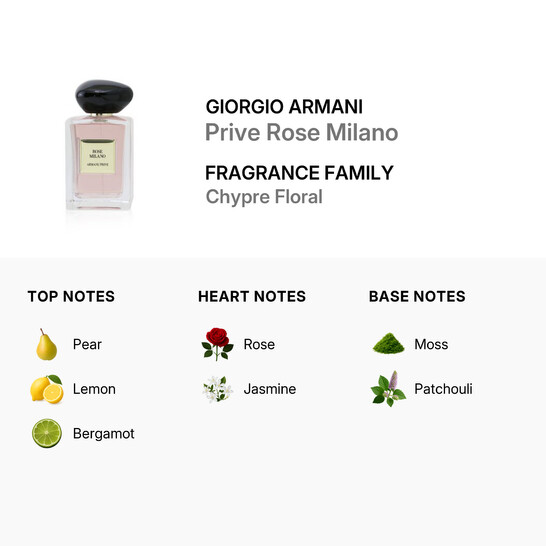 Giorgio Armani - Prive Rose Milano Eau De Toilette Spray 100ml/3.4