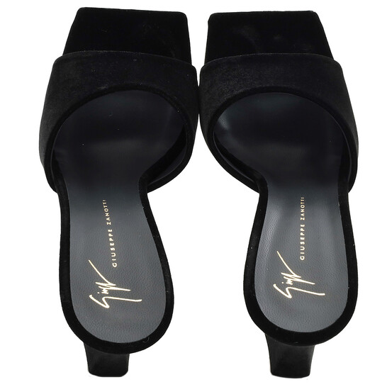 Giuseppe Zanotti Solhene 90mm velvet-effect sandals main image 1