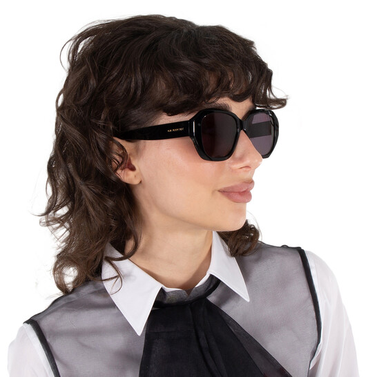 Givenchy Grey Square Ladies Sunglasses GV40075I 01A 55  display picture 1