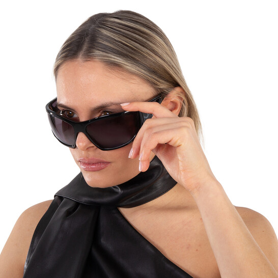 Givenchy Grey Wrap Ladies Sunglasses GV40051I 01A 67  display picture 1