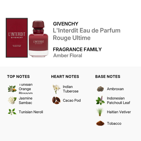 Givenchy Ladies L'Interdit Eau de Parfum Rouge Ultime EDP Spray