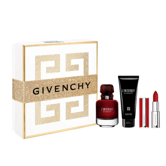 Givenchy Ladies L'Interdit Rouge Gift Set Fragrances 3274872463202