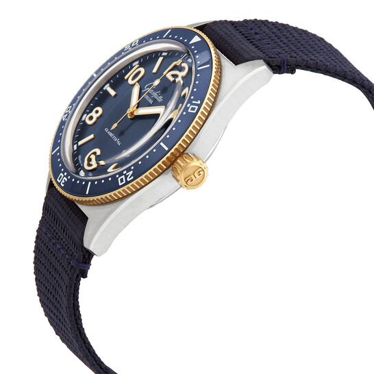 Glashutte Original Glashutte SeaQ Automatic Blue Dial Men's