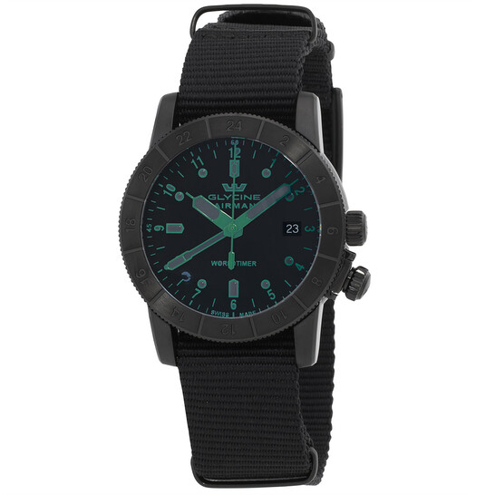 World Timer Glycine Watch Brand Glycine Airman Contemporary