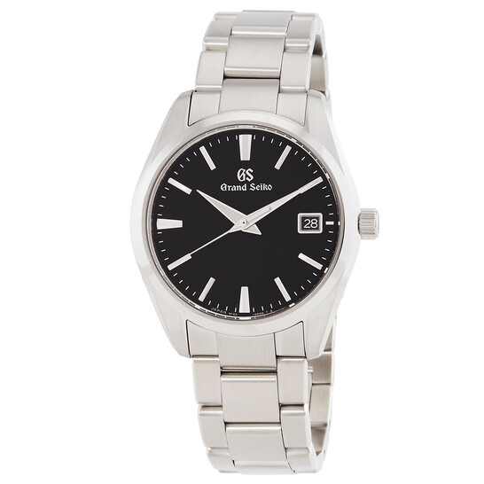 Grand Seiko Quartz Black Dial Watch SBGX261G - Watches, Heritage