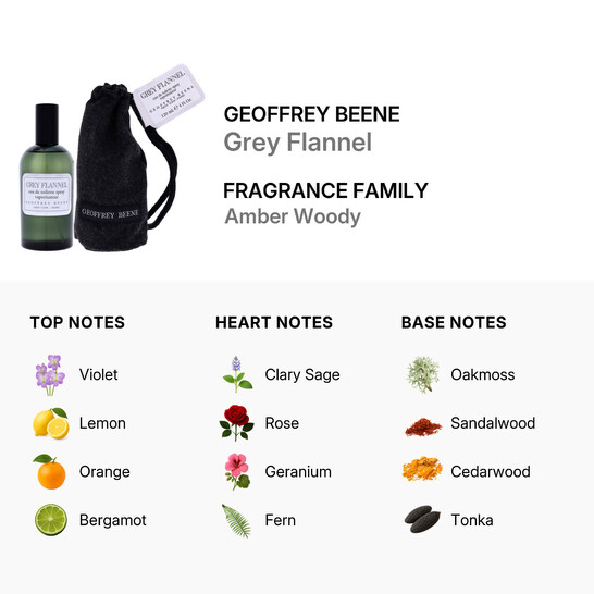 Geoffrey Beene 3.4 oz Grey Flannel Aftershave Balm for Men
