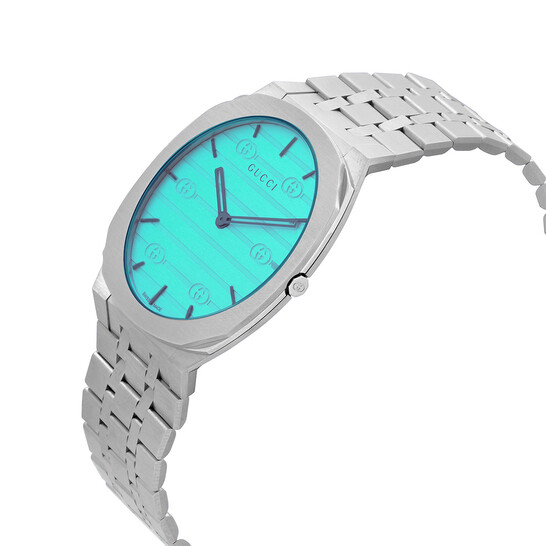 Gucci 25H Quartz Ladies Watch YA163409 - Gucci, 25H - Jomashop