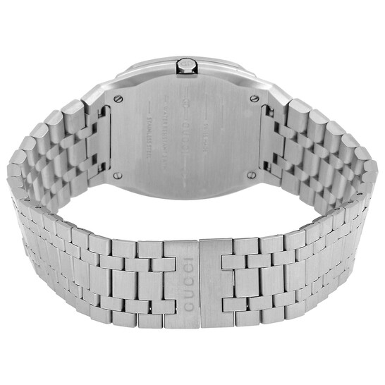 Gucci 25H Quartz Silver Dial Ladies Watch YA163501
