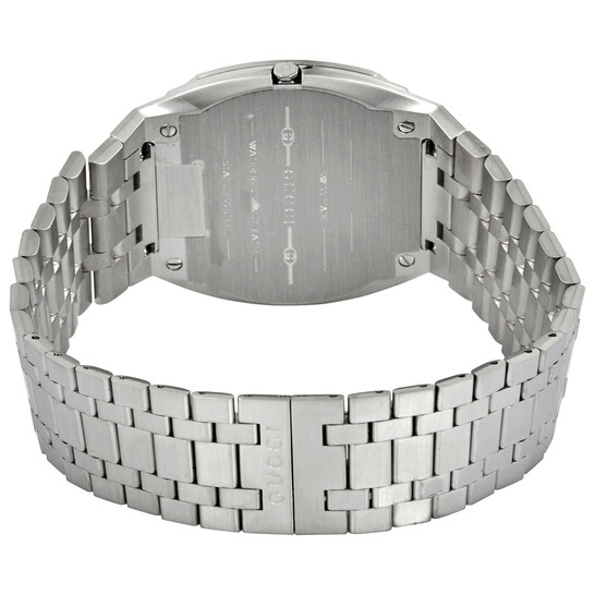 maurizio nannucci /1973 450×320mm 新品 Gucci 25H 38mm Steel and Silver Thin Watch YA163407