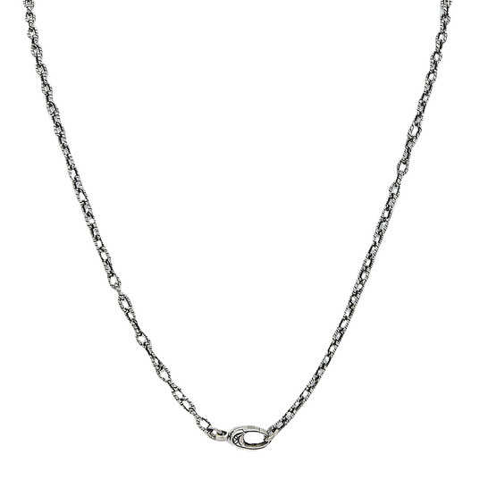 GUCCIシルバーネックレスGGキューブクリスタル Gucci g cube necklace - Gem