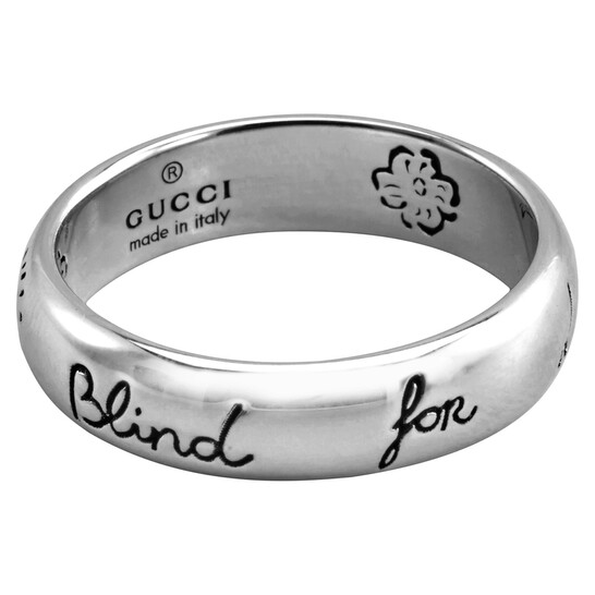 GUCCI シルバーリング Blind for Love Gucci Blind for Love Ring | Nordstrom