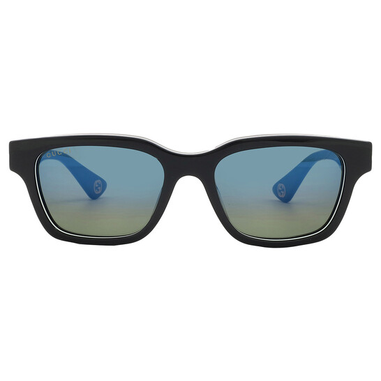 Gucci Blue Gradient Square Men's Sunglasses GG1641SA 003 53