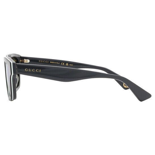 Gucci Blue Gradient Square Men's Sunglasses GG1641SA 003 53