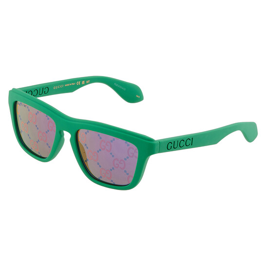 Gucci Blue Logo Square Men display picture 1
