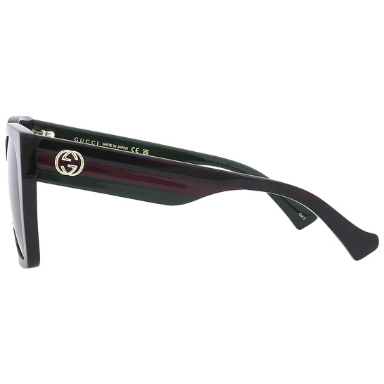 Gucci Brown Butterfly Ladies Sunglasses GG1300S 002 55  display picture 3