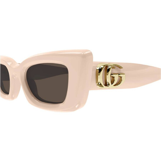 Gucci Brown Cat Eye Ladies Sunglasses GG1827S 005 49