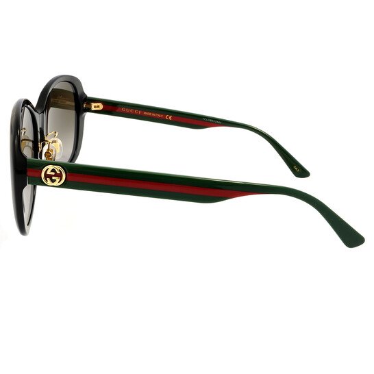 Gucci Brown Gradient Round Ladies Sunglasses GG0849SK 001 59  display picture 1