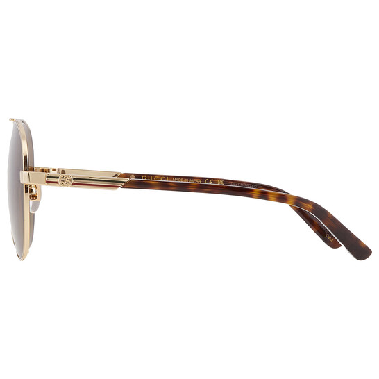 Gucci Brown Pilot Men s Sunglasses GG1288SA 002 61 889652413891 gucci-brown-pilot-men-s-sunglasses-gg1288sa-002-61-889652413891