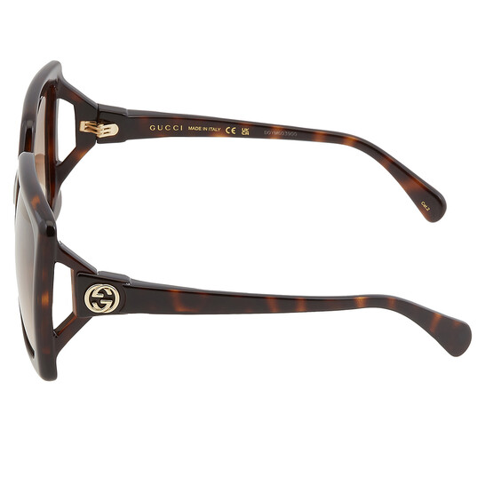 Gucci Brown Square Sunglasses GG0876SA Gucci Brown Square Ladies Sunglasses GG0876SA 002 59  main image 4