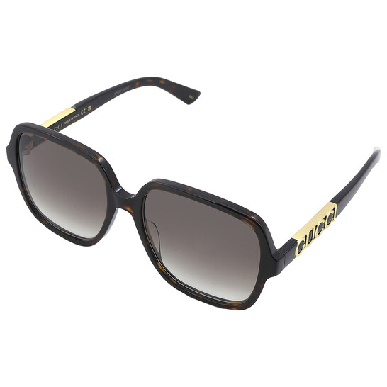 Gucci Brown Square Ladies Sunglasses GG1189S 003 58  display picture 3