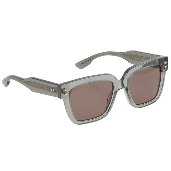 Gucci Brown Square Men display picture 1