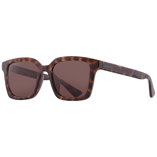 Gucci Brown Square Men's Sunglasses GG1582SK 002 54