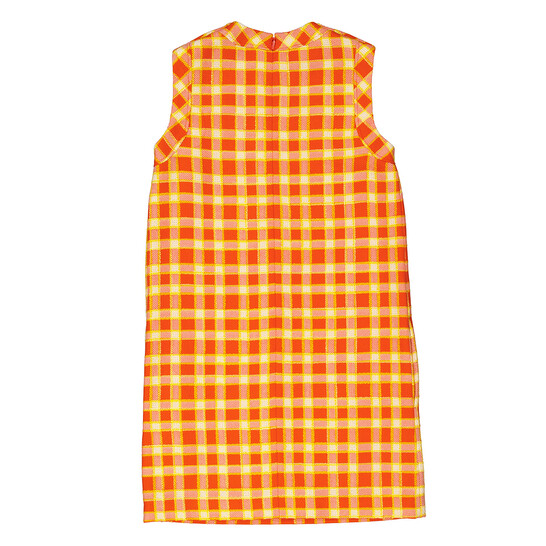 Gucci Checkered Tweed Shift Dress, Brand Size 40 (US Size 6