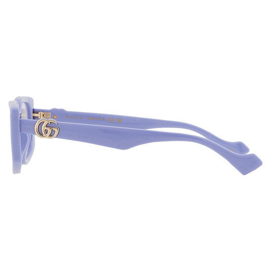 Gucci Clear Rectangular Ladies Sunglasses GG1534S 005 55  display picture 1