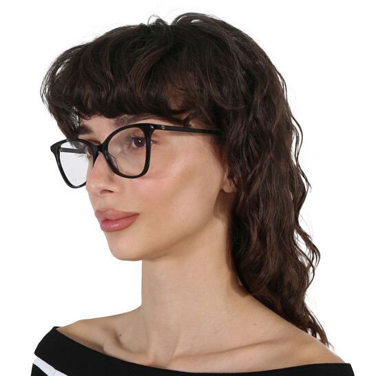 Gucci Demo Cat Eye Ladies Eyeglasses GG1360O 001 53  display picture 1
