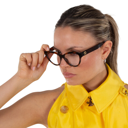 GUCCI キャットアイフレムメカネ GG1581O 002 Gucci GG1581O 002 Glasses - US