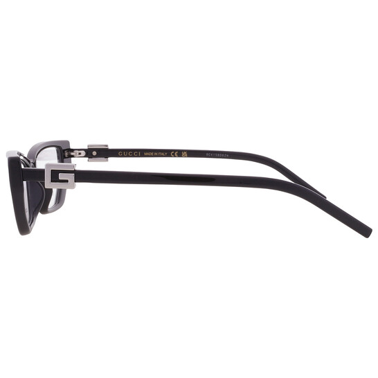 【関税＆送料込み】Gucci Gg1683O Linea Gg Logo Eyeglasses Gucci Eyewear Gucci Gg1683o Linea Gg Logo 001 Black Glasses