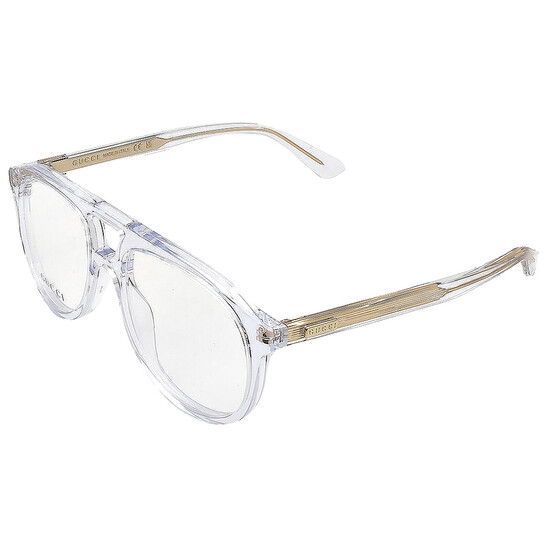 Gucci Eyeglasses Gucci Clear Aviator Sunglasses Gucci Eyewear '80s
