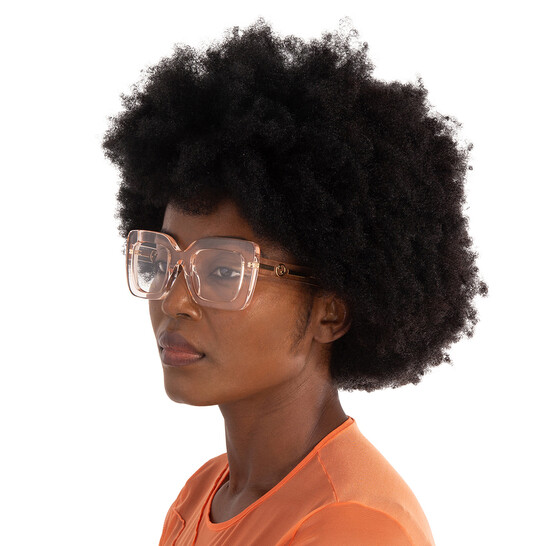 【送料,関税込】 GUCCI メガネ GG1554O Gucci Demo Square Ladies Eyeglasses GG1554O 001 49