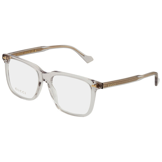 Gucci Demo Square Men's Eyeglasses GG0737O 016 56