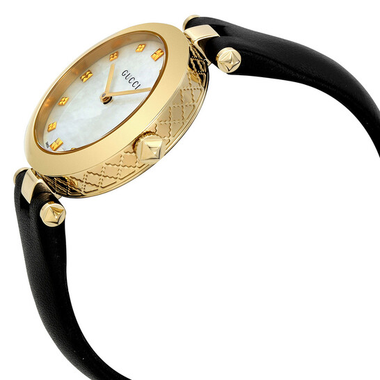 ★大人気★GUCCI Diamantissima Mother of Pearl Dial YA141404 Gucci Diamantissima Mother of Pearl Dial Ladies Watch