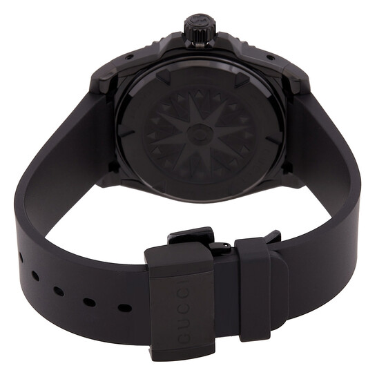 Gucci Dive Automatic Black Dial Men's Watch YA136361 - Gucci