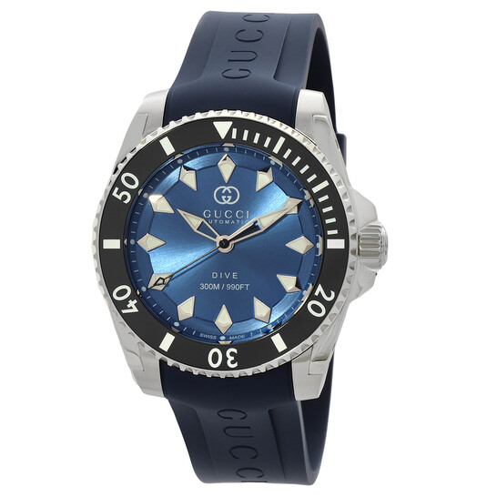GUCCI Sport ダイバーズ時計 ネイビー gucci_dive_large_blue_dial_sta