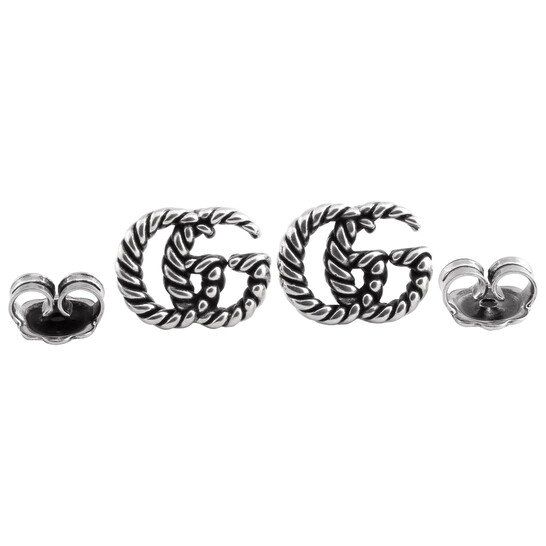 とわ吉 Gucci Double G flower stud earrings YBD527344001 - Jewelry