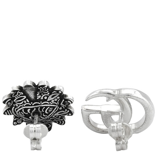 ⭐️Yuri商品⭐️ Gucci Double G flower stud earrings YBD527344002 - Jewelry