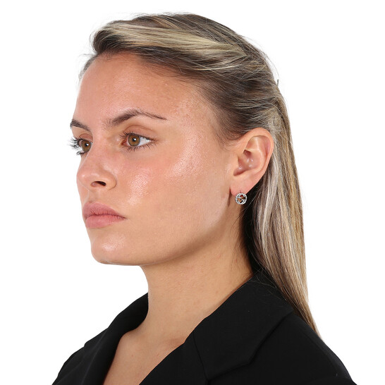 ユリヤ Gucci Engraved Interlocking G Earrings YBD457109001