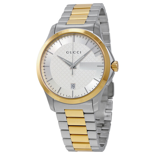 Gucci G-Timeless Silver Dial Unisex Watch YA126450 731903364141