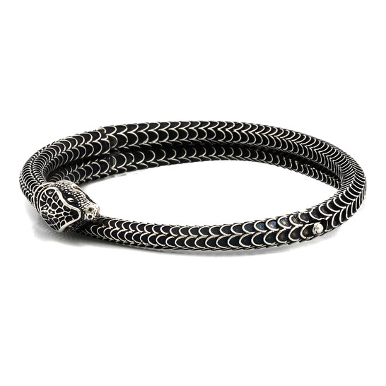 新品■グッチ　Garden snake　シルバー925　バングル　付属品完備 楽天市場】グッチ バングル/ブレスレット アクセサリー メンズ
