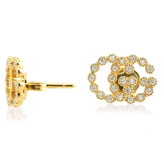 ヤーマン Gucci Gg Running Earrings YBD481676001 - Jewelry, Gucci