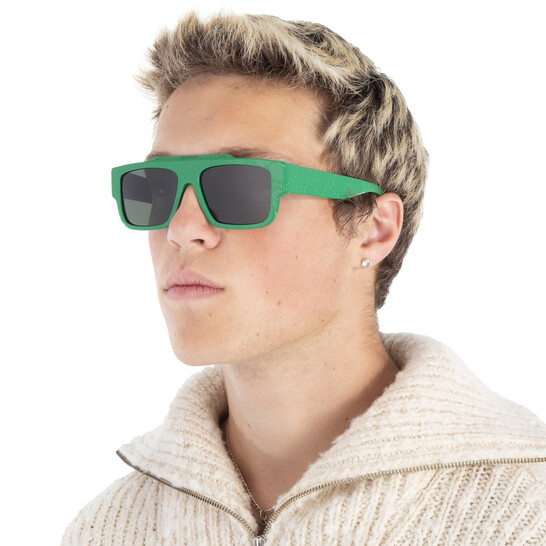 Gucci Green Browline Men's Sunglasses GG1460S 007 56 889652469188